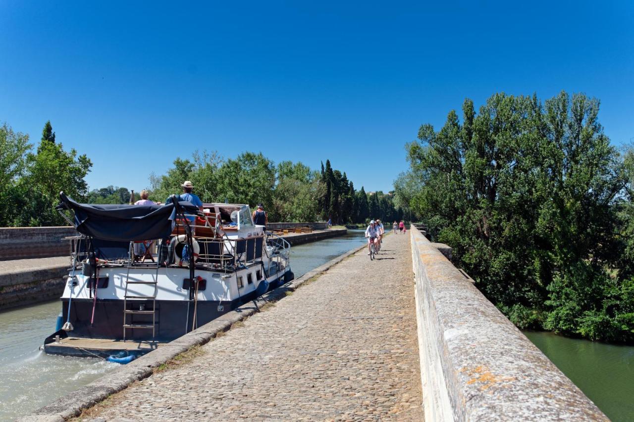 Chambre Dans Une Grande Maison Entre Canal Du Midi Et Centre Ville Béziers Exterior foto